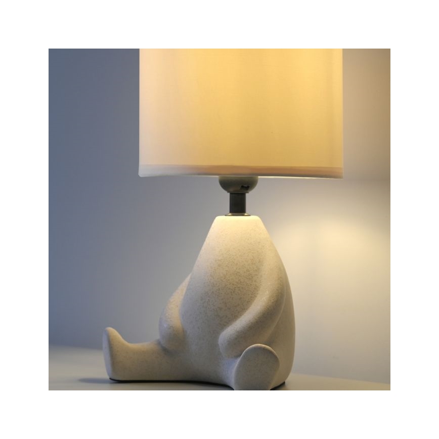 JUST LIGHT. 14190-39 - Stalo lempa TED 1xE27/25W/230V smėlinė