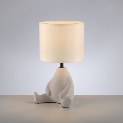 JUST LIGHT. 14190-39 - Stalo lempa TED 1xE27/25W/230V smėlinė