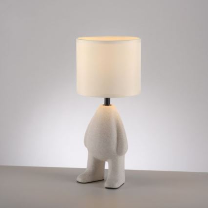 JUST LIGHT. 14191-39 - Stalo lempa TED 1xE27/25W/230V bežinė