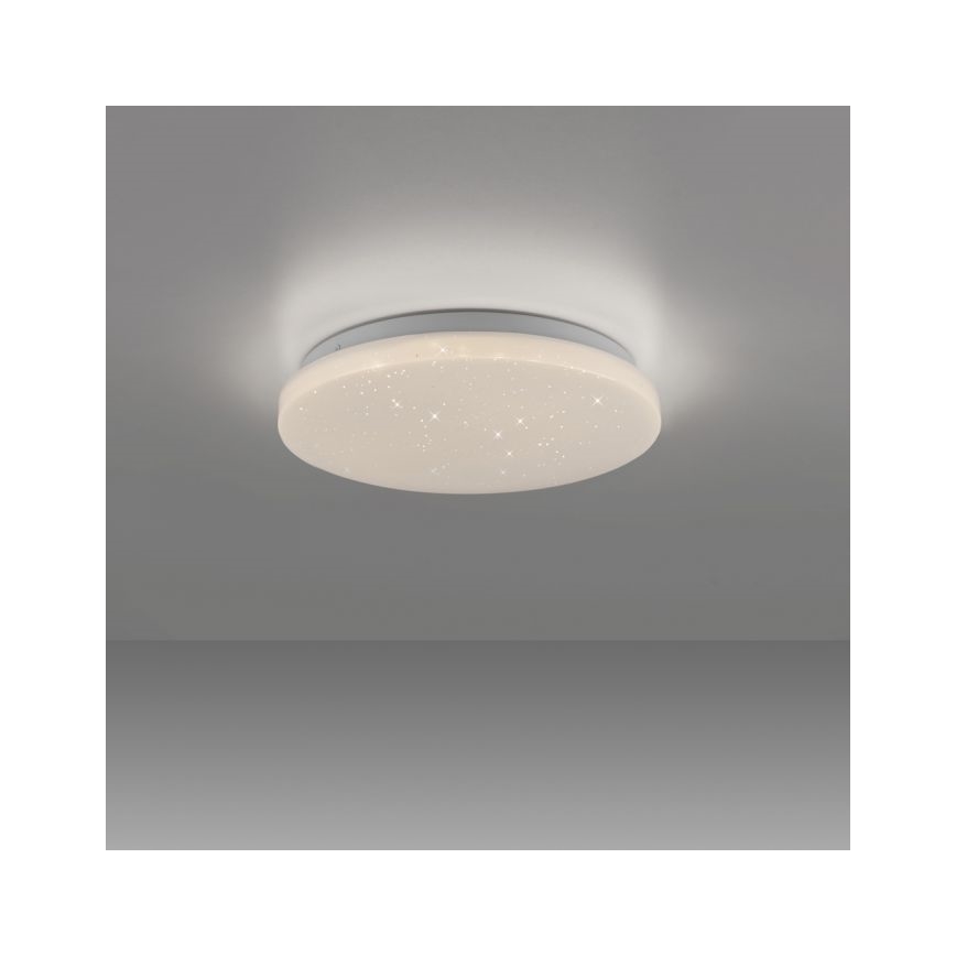 JUST LIGHT. 14275-16 - LED lubinis šviestuvas URANUS LED/10W/230V diametras 26 cm balta