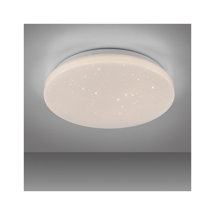 JUST LIGHT. 14275-16 - LED lubinis šviestuvas URANUS LED/10W/230V diametras 26 cm balta
