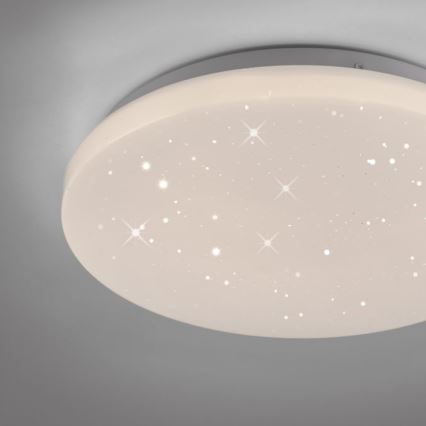 JUST LIGHT. 14275-16 - LED lubinis šviestuvas URANUS LED/10W/230V diametras 26 cm balta
