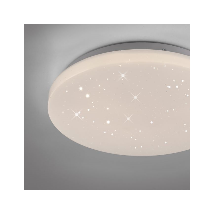 JUST LIGHT. 14275-16 - LED lubinis šviestuvas URANUS LED/10W/230V diametras 26 cm balta