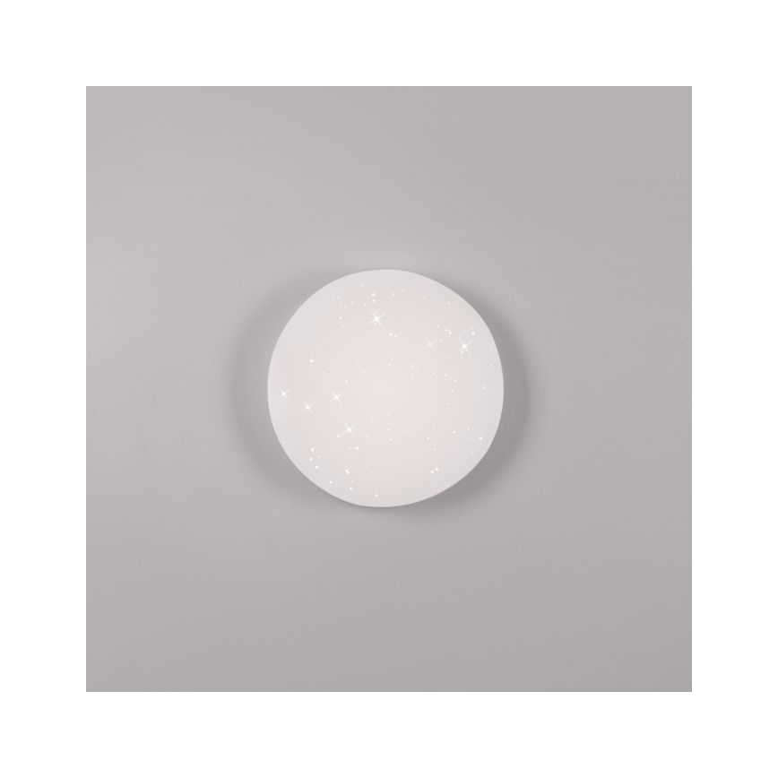 JUST LIGHT. 14275-16 - LED lubinis šviestuvas URANUS LED/10W/230V diametras 26 cm balta