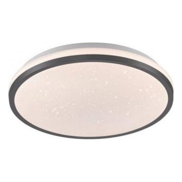 JUST LIGHT. 14293-18 - LED Pritemdomas lubinis šviestuvas KYLE LED/10W/230V diametras 28 cm juoda