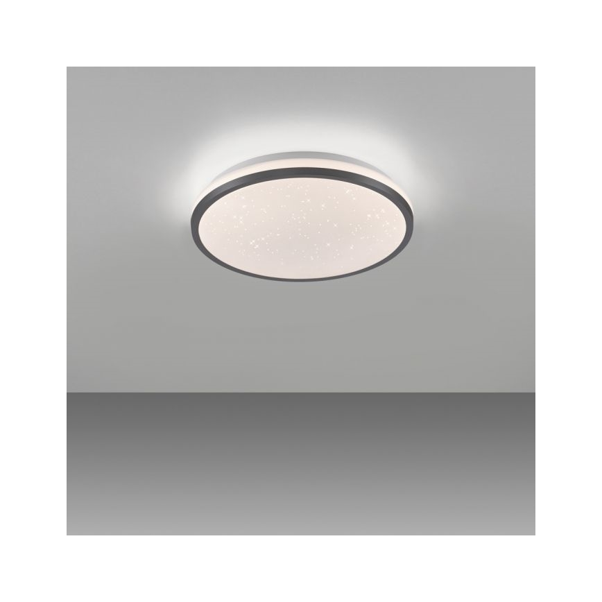 JUST LIGHT. 14293-18 - LED Pritemdomas lubinis šviestuvas KYLE LED/10W/230V diametras 28 cm juoda