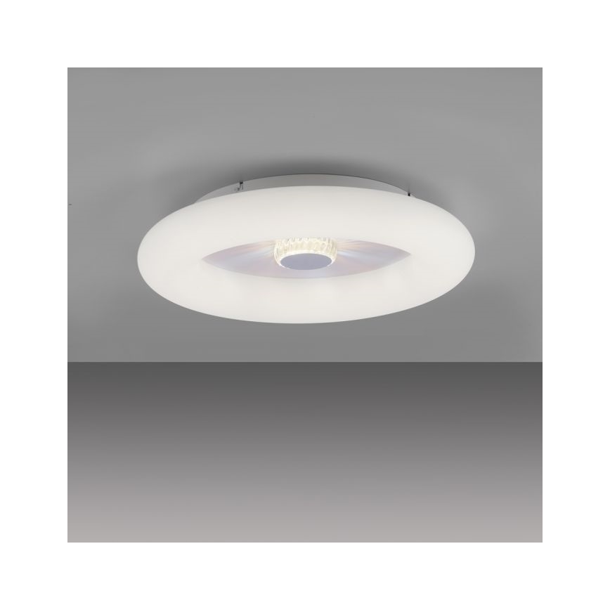 JUST LIGHT. 14383-16 - LED Pritemdomas lubinis šviestuvas VERTIGO LED/26W/230V 2700-5000K balta + nuotolinio valdymo pultas