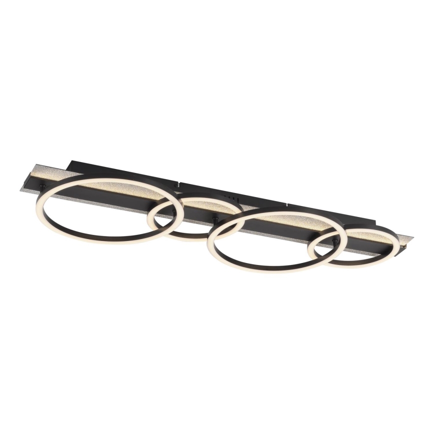 JUST LIGHT. 14426-21 - LED lubinis šviestuvas CICHIO LED/37W/230V + LED/9,5W 30x86 cm juoda