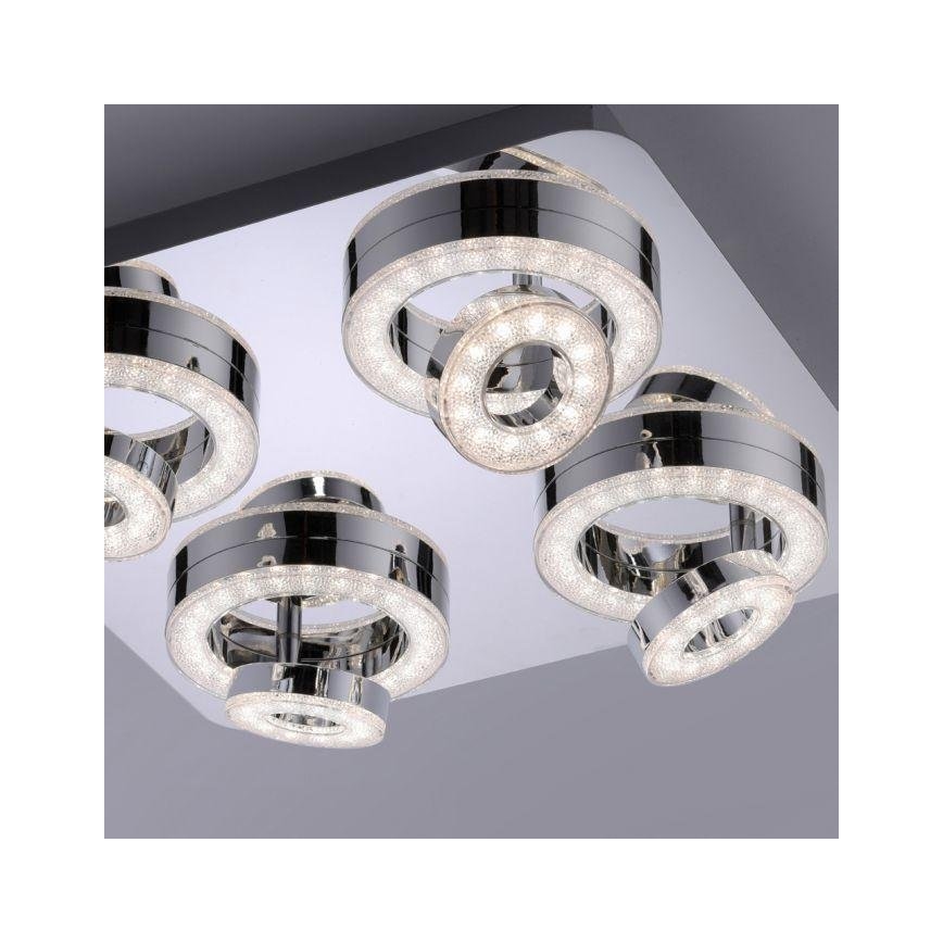 JUST LIGHT. 14662-17 - LED RGBW Pritemdomi akcentiniai šviestuvai TIM LOLASMART 4xLED/5,9/230V 2700-5000K + nuotolinio valdymo pultas