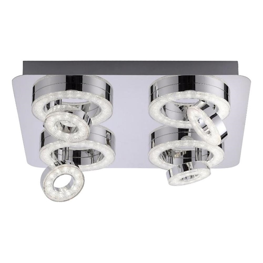 JUST LIGHT. 14662-17 - LED RGBW Pritemdomi akcentiniai šviestuvai TIM LOLASMART 4xLED/5,9/230V 2700-5000K + nuotolinio valdymo pultas