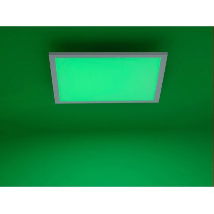 JUST LIGHT. 14681-16 - LED RGB Reguliuojama ant pagrindo montuojama panelė LOLA FLAT LED/28W/230V 2700-5000K + nuotolinio valdymo pultas