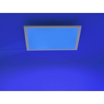 JUST LIGHT. 14681-16 - LED RGB Reguliuojama ant pagrindo montuojama panelė LOLA FLAT LED/28W/230V 2700-5000K + nuotolinio valdymo pultas