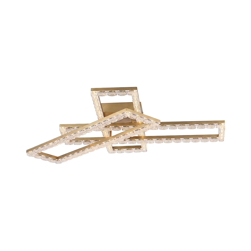 JUST LIGHT. 14733-60 - LED lubinis šviestuvas GLITRA LED/35W/230V 57,25x72,05 cm auksinis