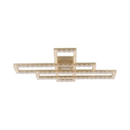 JUST LIGHT. 14733-60 - LED lubinis šviestuvas GLITRA LED/35W/230V 57,25x72,05 cm auksinis