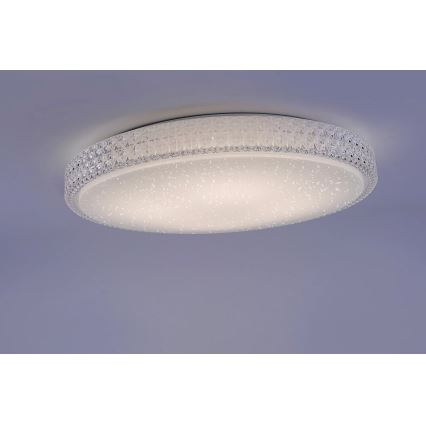 JUST LIGHT. 14745-00 - LED RGB pritemdomas lubinis šviestuvas FRIDA LED/36W/230V 2700-5000K + nuotolinio valdymo pultas