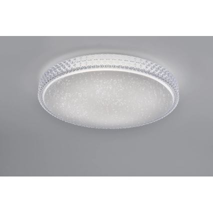 JUST LIGHT. 14745-00 - LED RGB pritemdomas lubinis šviestuvas FRIDA LED/36W/230V 2700-5000K + nuotolinio valdymo pultas