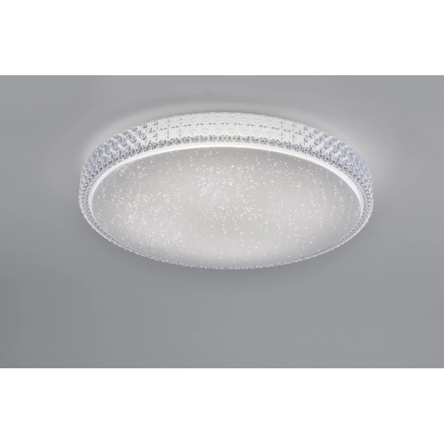 JUST LIGHT. 14745-00 - LED RGB pritemdomas lubinis šviestuvas FRIDA LED/36W/230V 2700-5000K + nuotolinio valdymo pultas