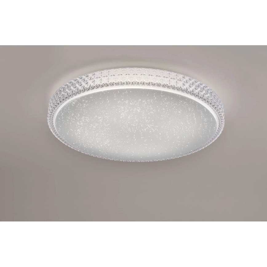 JUST LIGHT. 14745-00 - LED RGB pritemdomas lubinis šviestuvas FRIDA LED/36W/230V 2700-5000K + nuotolinio valdymo pultas