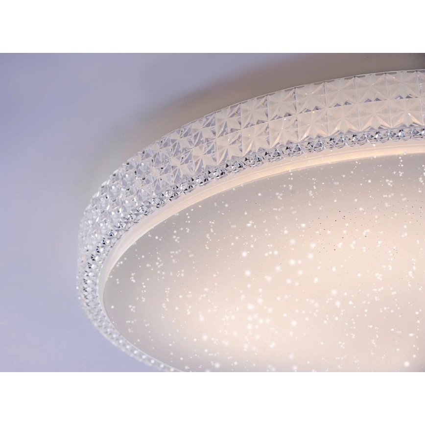 JUST LIGHT. 14745-00 - LED RGB pritemdomas lubinis šviestuvas FRIDA LED/36W/230V 2700-5000K + nuotolinio valdymo pultas