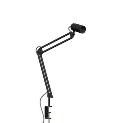 JUST LIGHT. 14773-18 - Stalinis šviestuvas su gnybtu TURN ME 1xE27/60W/230V juoda