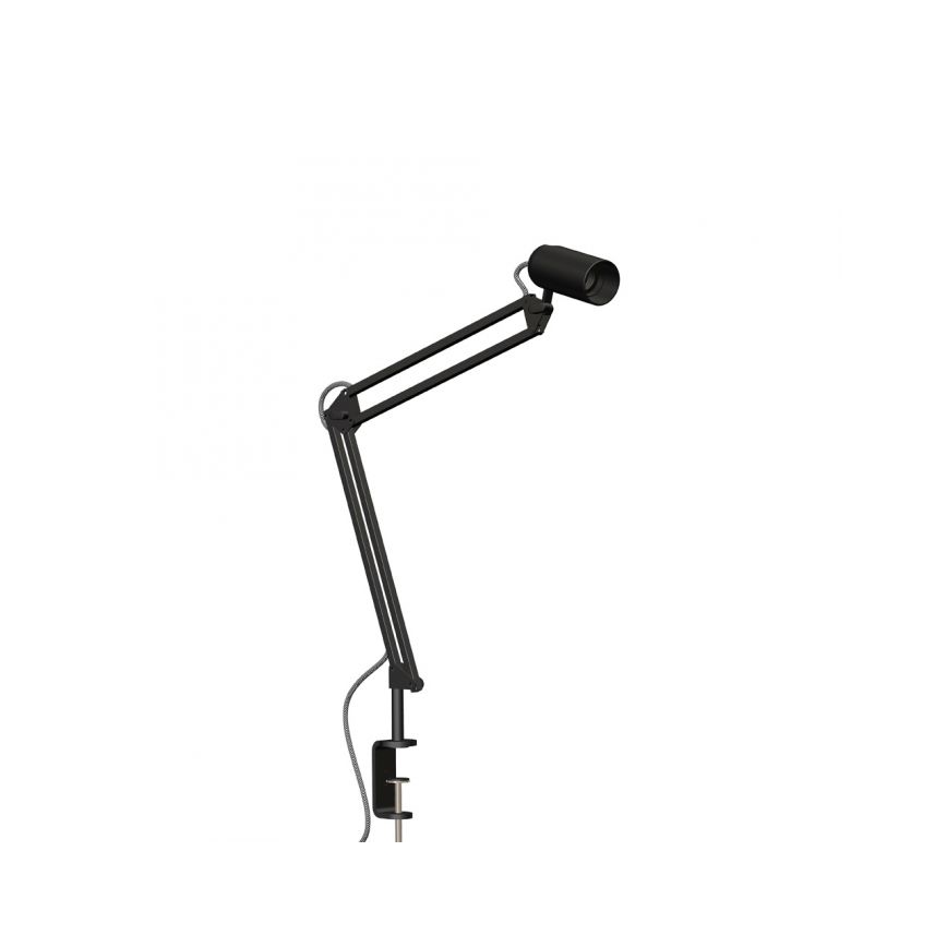 JUST LIGHT. 14773-18 - Stalinis šviestuvas su gnybtu TURN ME 1xE27/60W/230V juoda