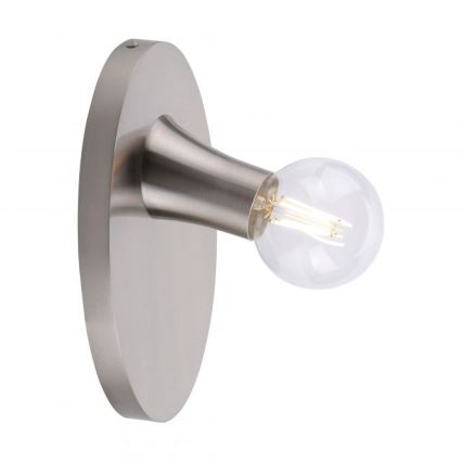 JUST LIGHT. 14777-55 - Lubinis šviestuvas TURN ME 1xE27/60W/230V matinis chromas