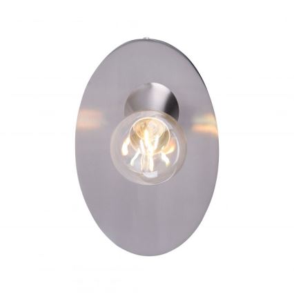 JUST LIGHT. 14777-55 - Lubinis šviestuvas TURN ME 1xE27/60W/230V matinis chromas