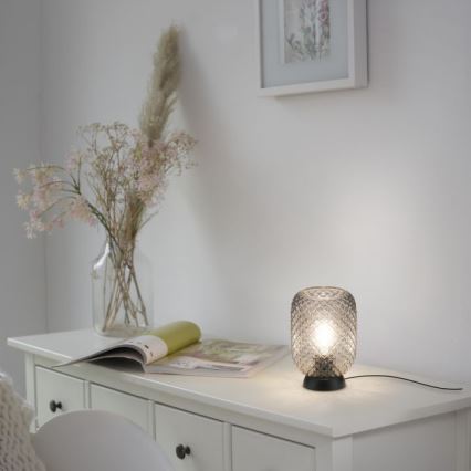 JUST LIGHT. 14906-18 - Stalinis šviestuvas REISHI 1xE27/40W/230V juoda