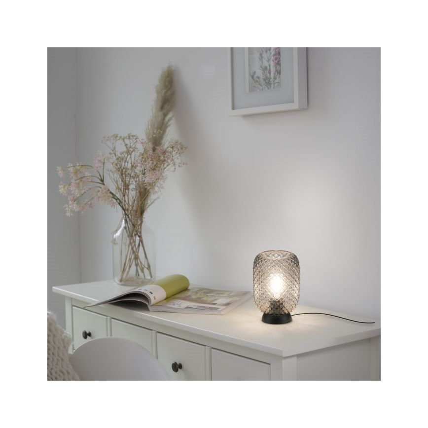 JUST LIGHT. 14906-18 - Stalinis šviestuvas REISHI 1xE27/40W/230V juoda
