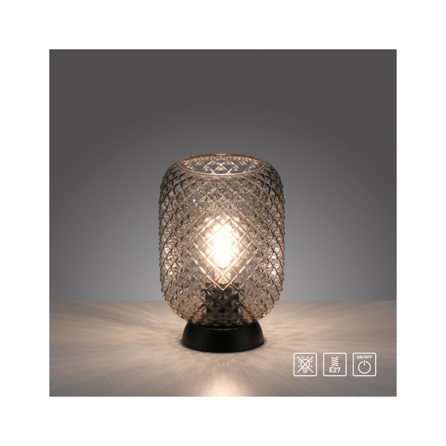 JUST LIGHT. 14906-18 - Stalinis šviestuvas REISHI 1xE27/40W/230V juoda