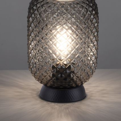 JUST LIGHT. 14906-18 - Stalinis šviestuvas REISHI 1xE27/40W/230V juoda