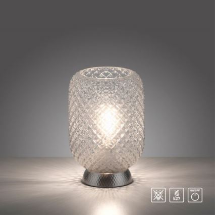 JUST LIGHT. 14906-55 - Stalinis šviestuvas REISHI 1xE27/40W/230V matinis chromas