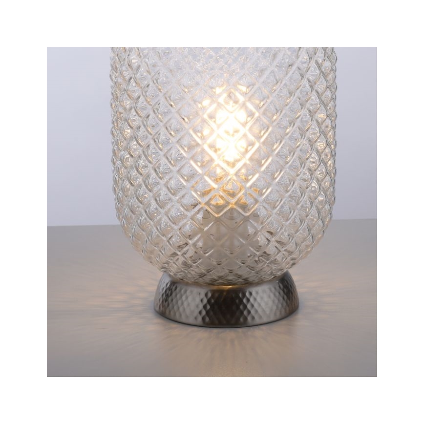 JUST LIGHT. 14906-55 - Stalinis šviestuvas REISHI 1xE27/40W/230V matinis chromas