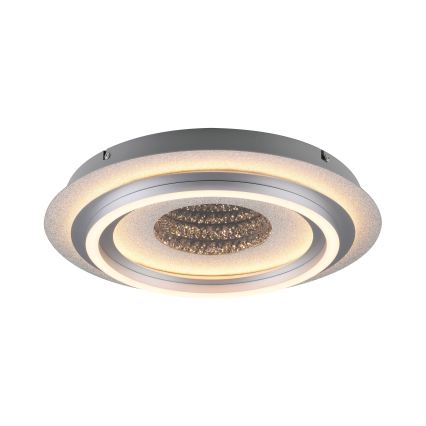 JUST LIGHT. 15089-21 - LED lubinis šviestuvas CICHIO LED/36W/230V Ø 40 cm, matinis chromas