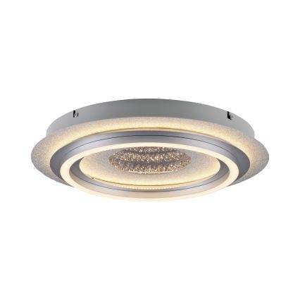 JUST LIGHT. 15089-21 - LED lubinis šviestuvas CICHIO LED/36W/230V Ø 40 cm, matinis chromas