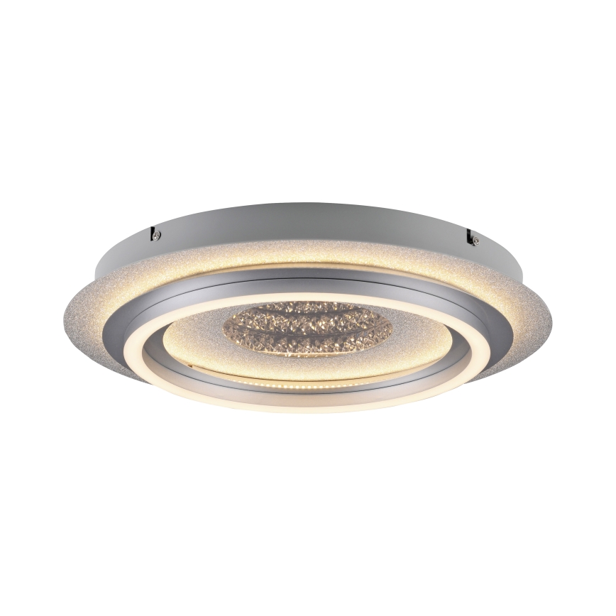 JUST LIGHT. 15089-21 - LED lubinis šviestuvas CICHIO LED/36W/230V Ø 40 cm, matinis chromas