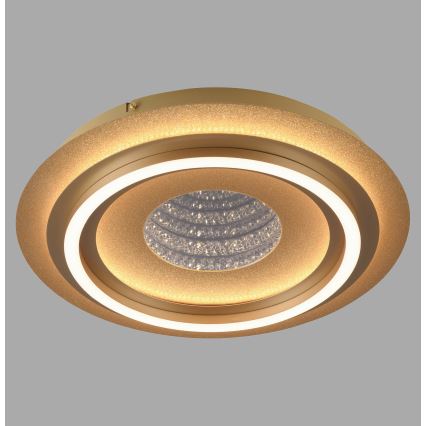 JUST LIGHT. 15089-60 - LED lubinis šviestuvas CICHIO LED/36W/230V, skersmuo 40 cm, aukso spalvos