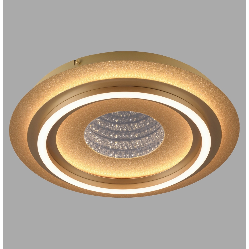 JUST LIGHT. 15089-60 - LED lubinis šviestuvas CICHIO LED/36W/230V, skersmuo 40 cm, aukso spalvos