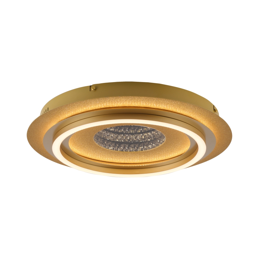 JUST LIGHT. 15089-60 - LED lubinis šviestuvas CICHIO LED/36W/230V, skersmuo 40 cm, aukso spalvos