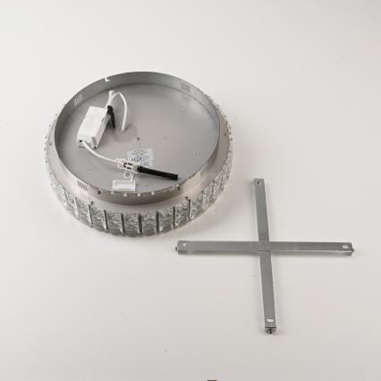 JUST LIGHT. 15092-17 - LED lubinis šviestuvas KULUNKA LED/33W/230V skersmuo 38 cm blizgus chromas