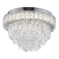 JUST LIGHT. 15092-17 - LED lubinis šviestuvas KULUNKA LED/33W/230V skersmuo 38 cm blizgus chromas