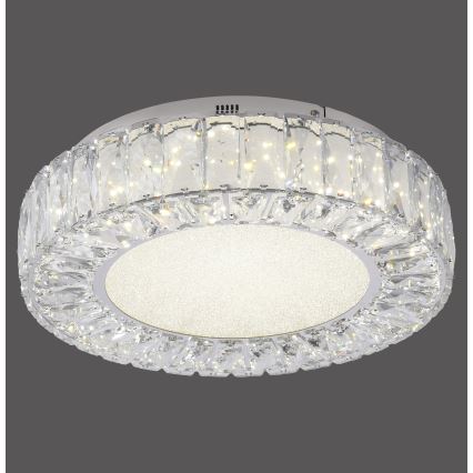 JUST LIGHT. 15221-17 - LED lubinis šviestuvas KULUNKA LED/32W/230V skersmuo 37 cm blizgus chromas