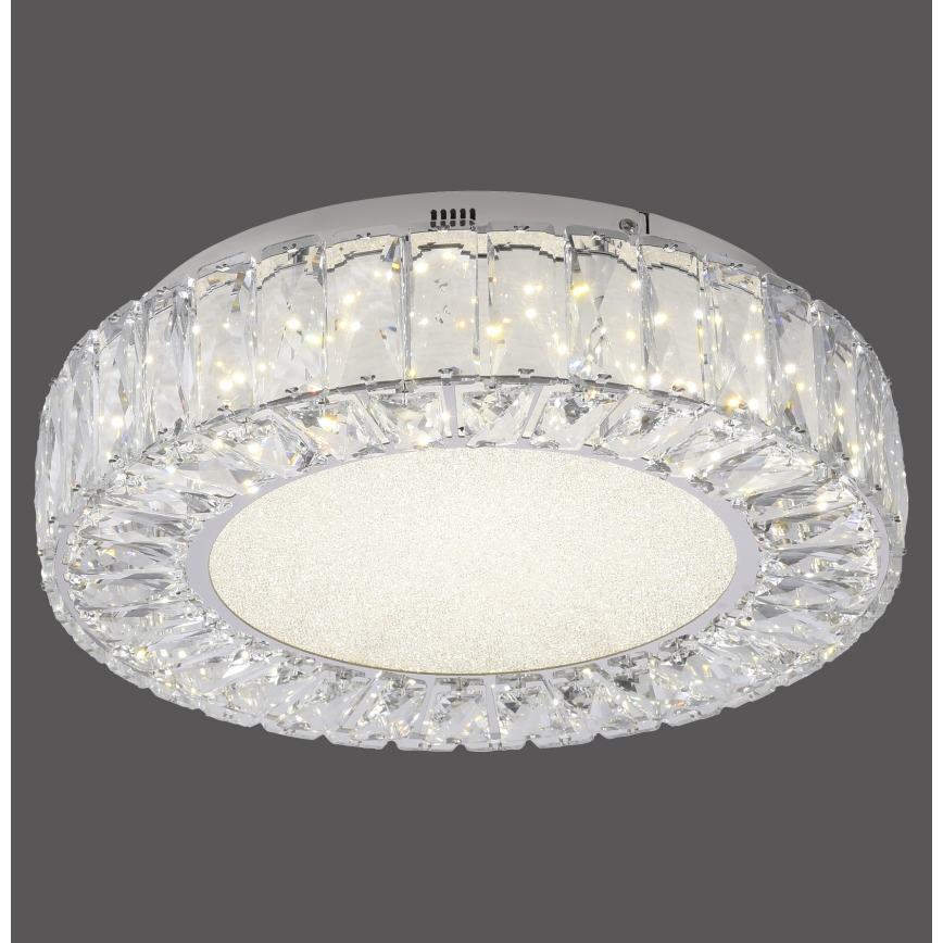 JUST LIGHT. 15221-17 - LED lubinis šviestuvas KULUNKA LED/32W/230V skersmuo 37 cm blizgus chromas