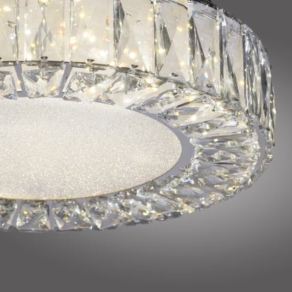 JUST LIGHT. 15221-17 - LED lubinis šviestuvas KULUNKA LED/32W/230V skersmuo 37 cm blizgus chromas