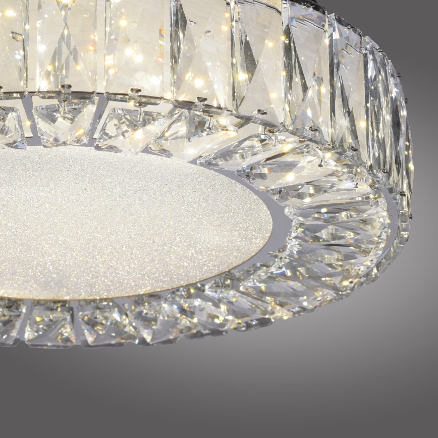 JUST LIGHT. 15221-17 - LED lubinis šviestuvas KULUNKA LED/32W/230V skersmuo 37 cm blizgus chromas