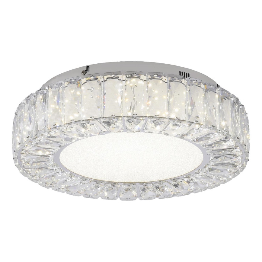 JUST LIGHT. 15221-17 - LED lubinis šviestuvas KULUNKA LED/32W/230V skersmuo 37 cm blizgus chromas
