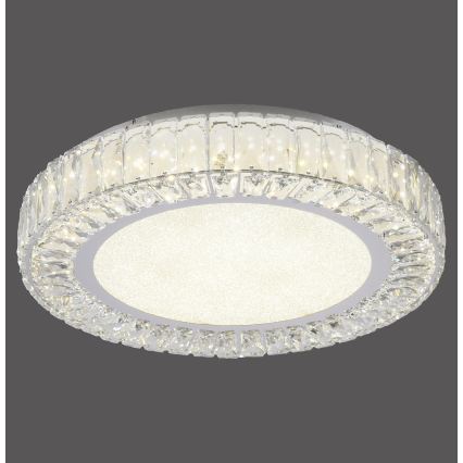 JUST LIGHT. 15222-17 - LED lubinis šviestuvas KULUNKA LED/46W/230V, skersmuo 50 cm, blizgus chromas