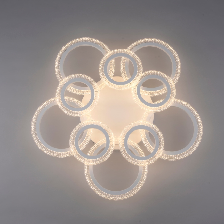 JUST LIGHT. 15268-16 - LED lubinis šviestuvas CRYSTALLO LED/48,5W/230V skersmuo 68,6 cm baltas