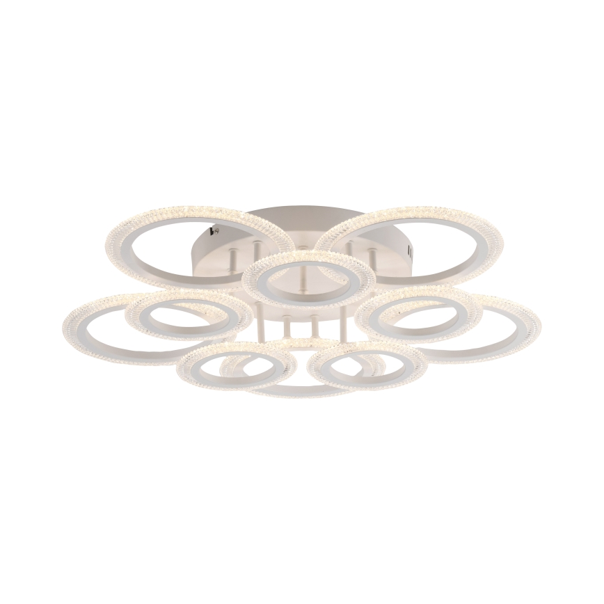 JUST LIGHT. 15268-16 - LED lubinis šviestuvas CRYSTALLO LED/48,5W/230V skersmuo 68,6 cm baltas