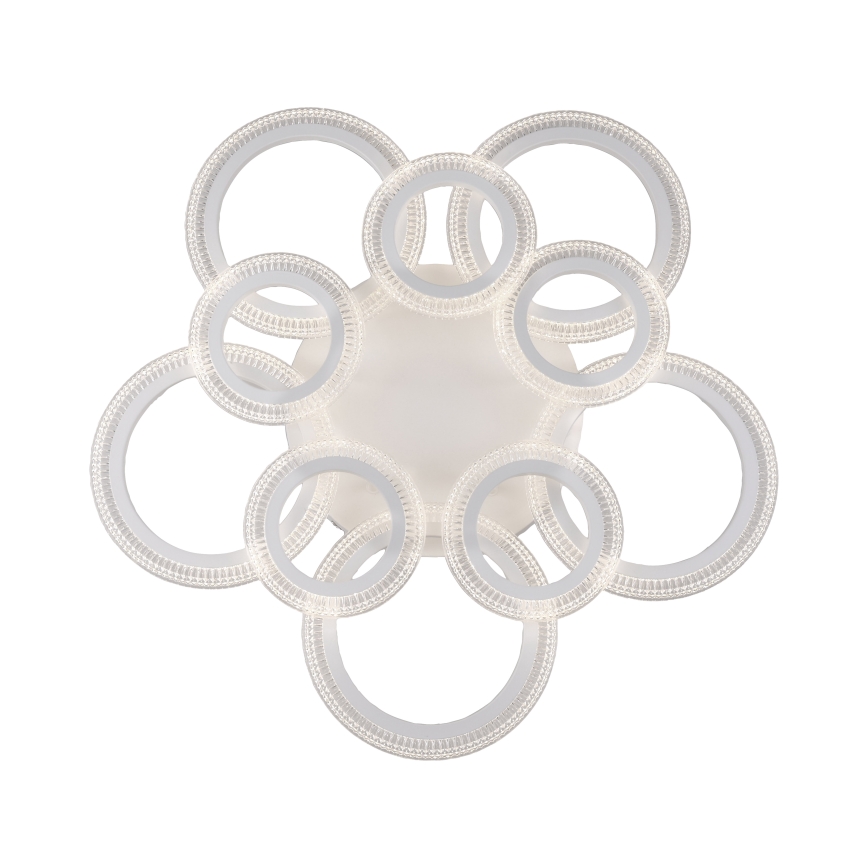 JUST LIGHT. 15268-16 - LED lubinis šviestuvas CRYSTALLO LED/48,5W/230V skersmuo 68,6 cm baltas